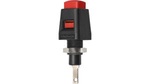 Quick-release terminal 4mm 5A 33V Red